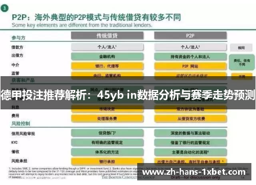 德甲投注推荐解析：45yb in数据分析与赛季走势预测
